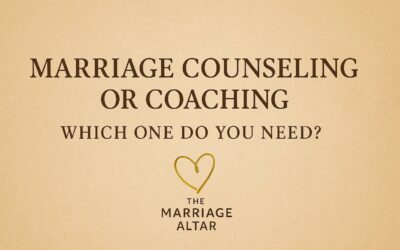 Do You Need Marriage Coaching Or Counseling?